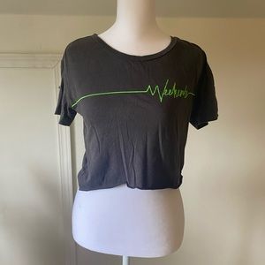 Cropped weekends shirt